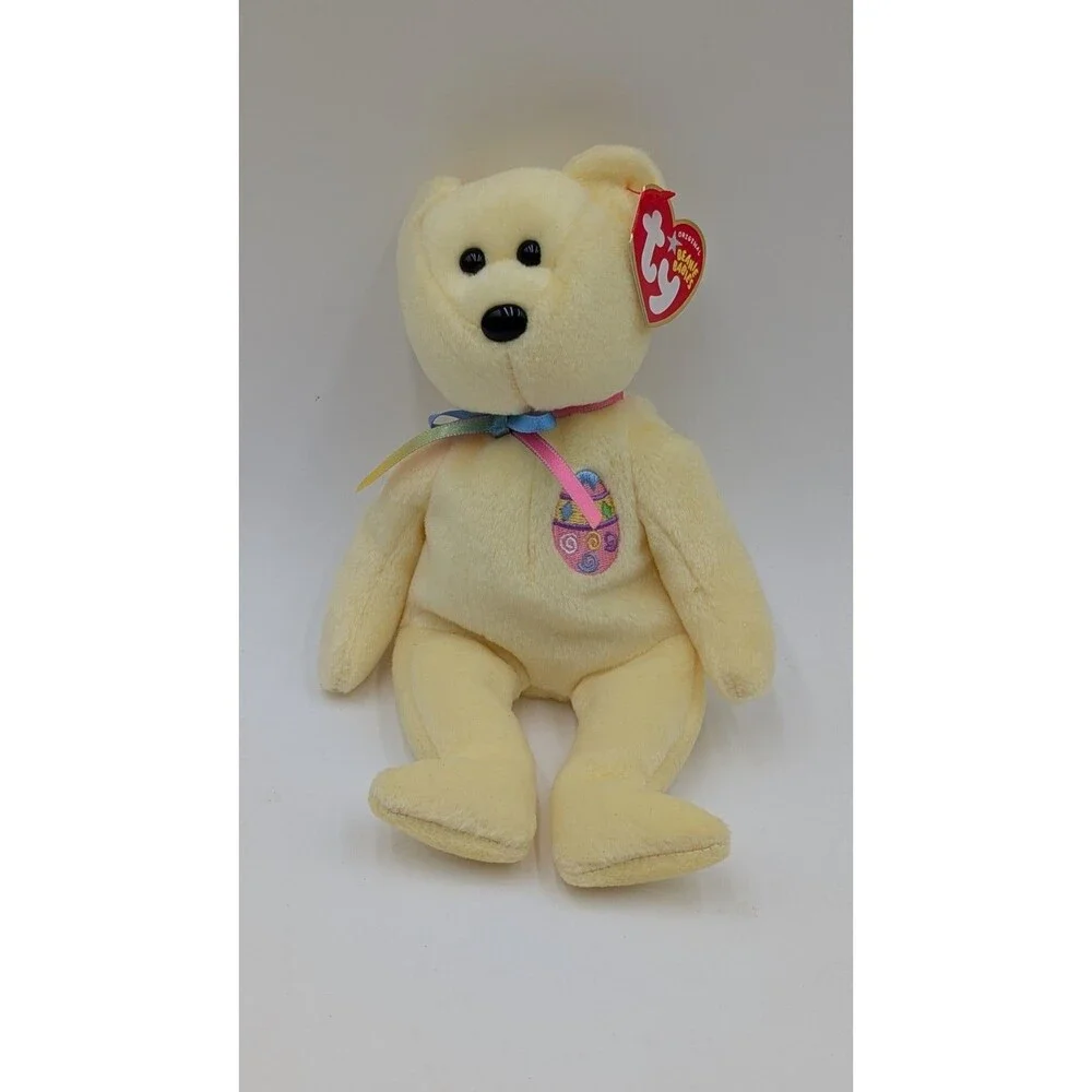 TY Beanie Baby - EGGS 2005 the Yellow Easter Bear